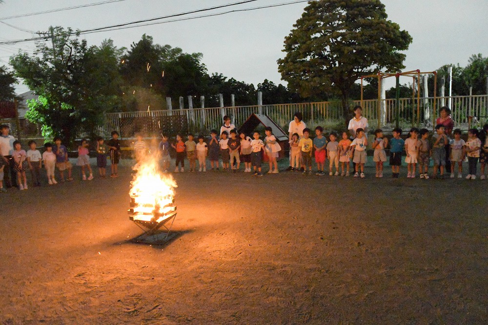 お泊り保育（７月）
